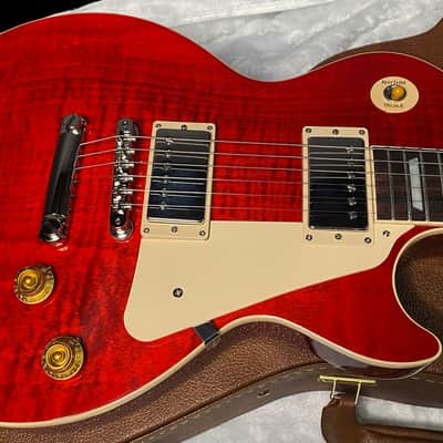 NEW ! Gibson Les Paul Standard '50s Sixties Cherry - Only 8.4 lbs - Amazing Flame Top - Authorized Dealer - G07436 image 3