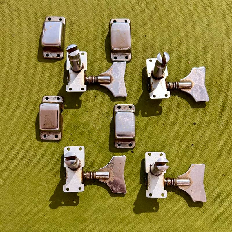 Gibson/Epiphone/Kalamazoo EB, Newport, KB-1 Bass Tuners 1960s - Chrome image 1