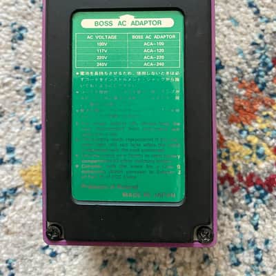 Boss BF-2 Flanger (Green Label) 1984 - 1990 - Purple image 3