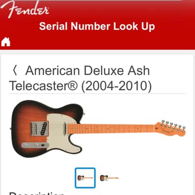 Fender American Deluxe Telecaster with Maple Fretboard 2004 - 2010 - 3-Color Sunburst image 10