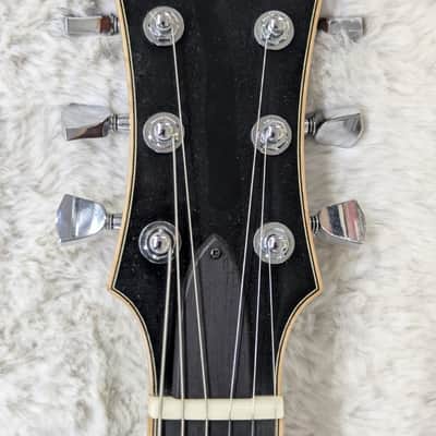 Eastman T186MX-GBK 335 style electric guitar in Goldburst with Gator case image 5