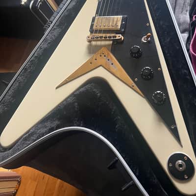 Gibson Flying V Heritage Korina Reissue 1981-1983 - Alpine White image 2