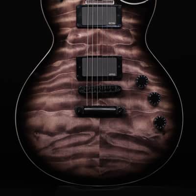 ESP LTD EC-400QM, See Thru Black Sunburst image 1