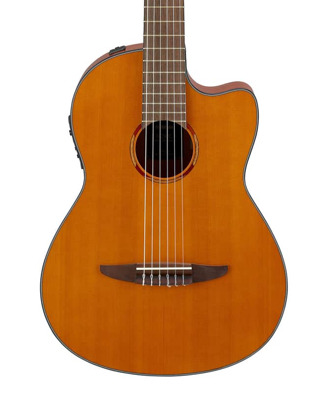 New Yamaha NCX1C NT Nylon Acoustic/Electric, Natural Finish, Solid Cedar Top, with Free Shipping! image 1