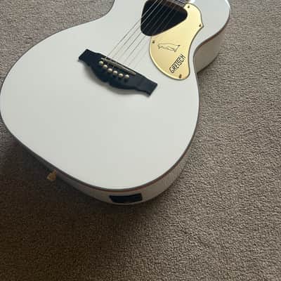 Gretsch G5021WPE Rancher Penguin Parlor Acoustic/Electric Guitar with Fishman Pickup System 2017 - White image 4