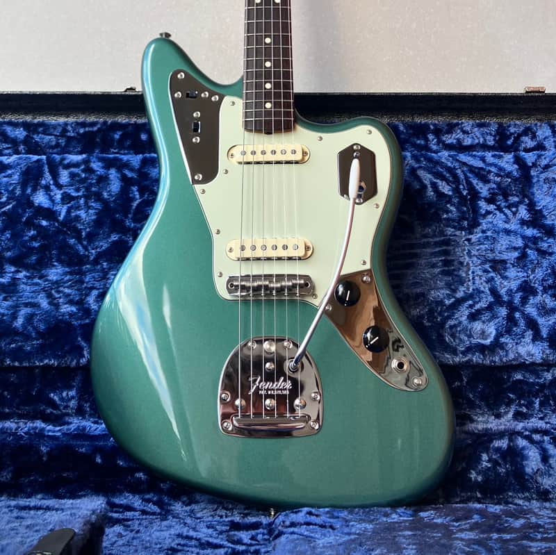 RARE 2014 Fender Johnny Marr Signature Jaguar Sherwood Green w/OHC + Case Candy & Tags Only 250 Made image 1