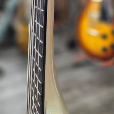 AIO S8-5 5-String Bass Guitar - White Burst GS-055 image 15