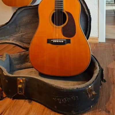 Martin D-28 Herringbone 1941 - holy grail of flattop guitars - amazing piece of history + check video! image 16