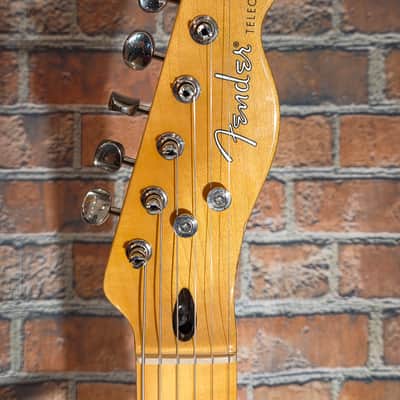 Fender 2018 Modern Player Telecaster Plus Honey Burst w/ Original Gig Bag Free Set Up image 3