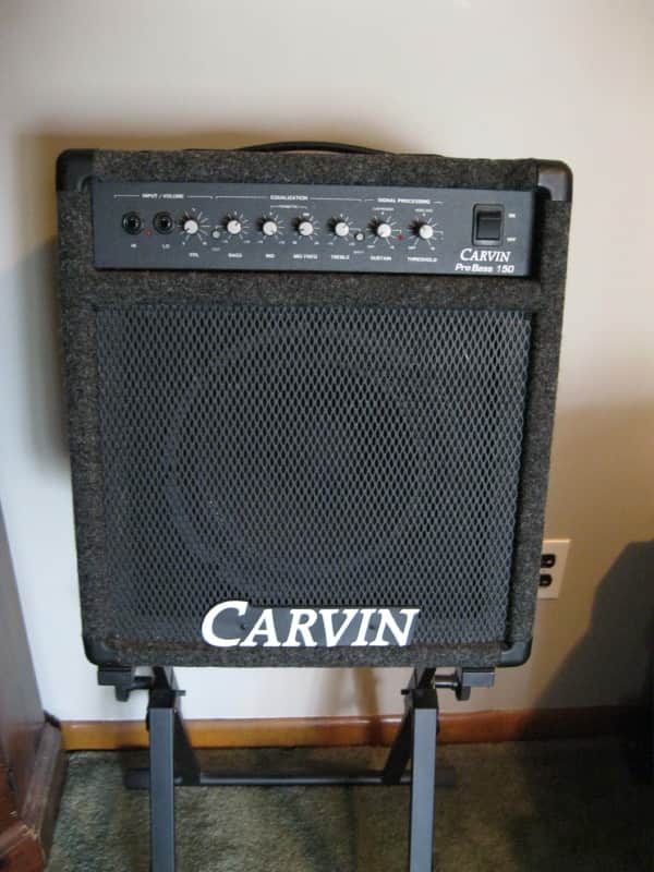 Carvin Pro Bass 150 Combo Bass Amp/amplifier w/ stand image 1