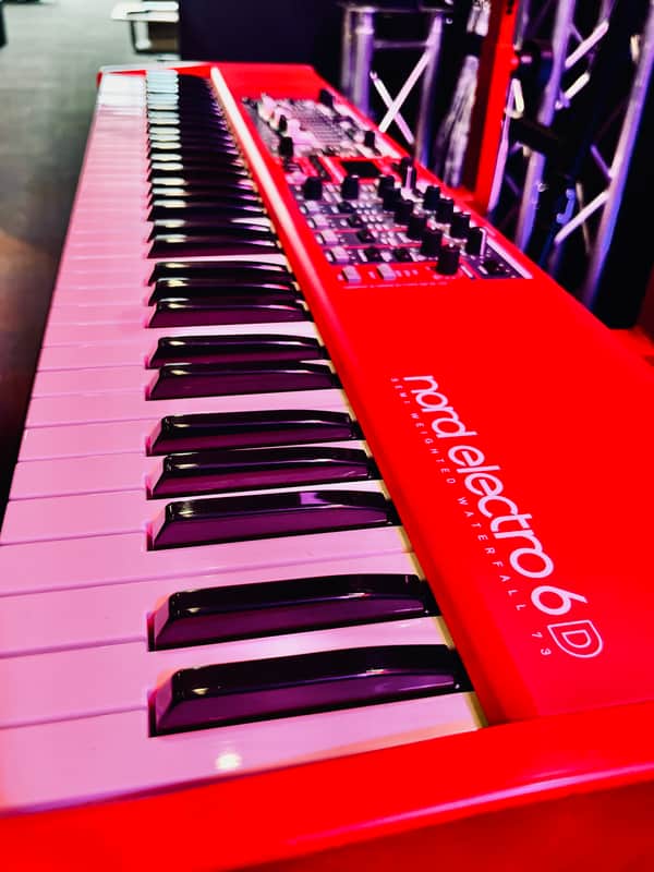 Nord Electro 6D SW73 Semi-Weighted 73-Key Digital Piano 2018 - 2022 - Red image 1