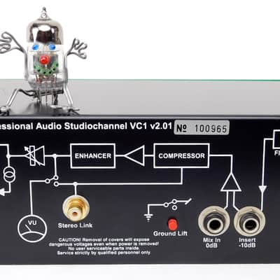 JoeMeek VC1 "Gold Letter" V2.01 Preamp Studio Channel + Top Zustand + Garantie image 8