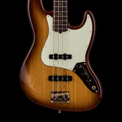 Fender 75th Anniversary Commemorative Jazz Bass (2021) - 2-Color Bourbon Burst #42694 with Original Hard Case image 1