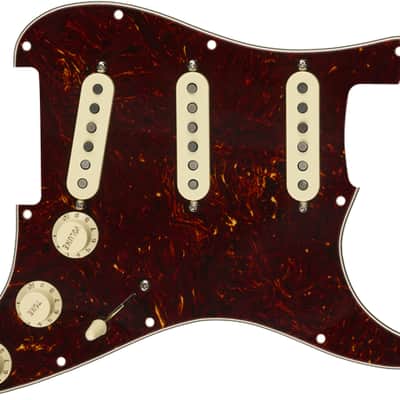 Genuine FENDER Pre-Wired FAT '50s Loaded Strat 11-Hole TORTOISE SHELL Pickguard image 13