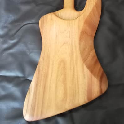 handmade mahogany slab "Firebird R" fat style guitar,oil finish,ships fast image 5
