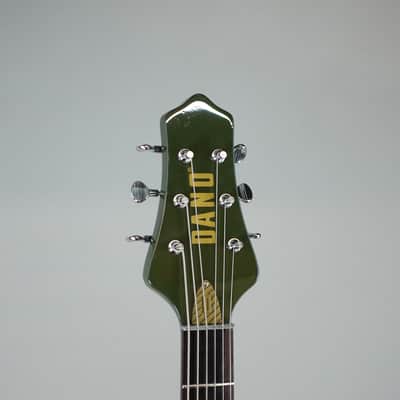 Danelectro Dan O. Cool Electric Baritone Guitar - Green image 3