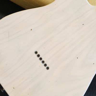Minty! 2018 Fender Custom Shop 1956 Telecaster Journeyman Electric Guitar Relic Blonde + COA OHSC image 15