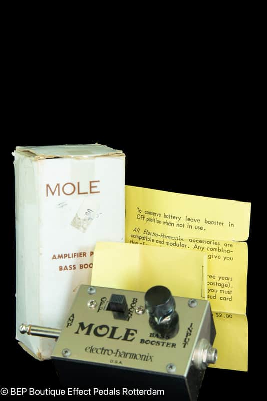 Electro-Harmonix Mole Bass Booster 1970s USA image 1