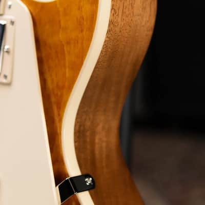 Gibson Les Paul Standard 50s Figured Top Electric Guitar - Honey Amber with Hardshell Case image 12