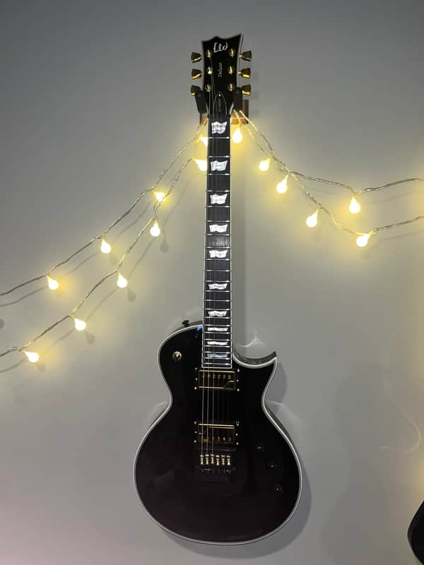 ESP LTD EC-1000T CTM Evertune 2022 - Black *HARDCASE INCLUDED* image 1