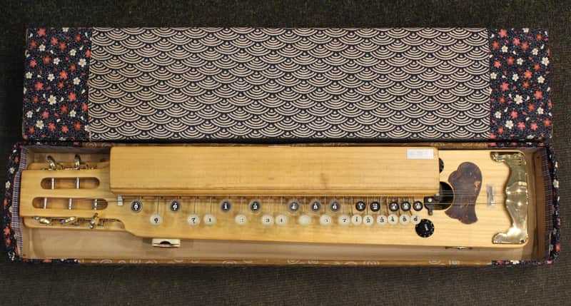 Taishogoto Soprano 5 cordes - Natural - Electro-ac. Taishokoto Japan import image 1