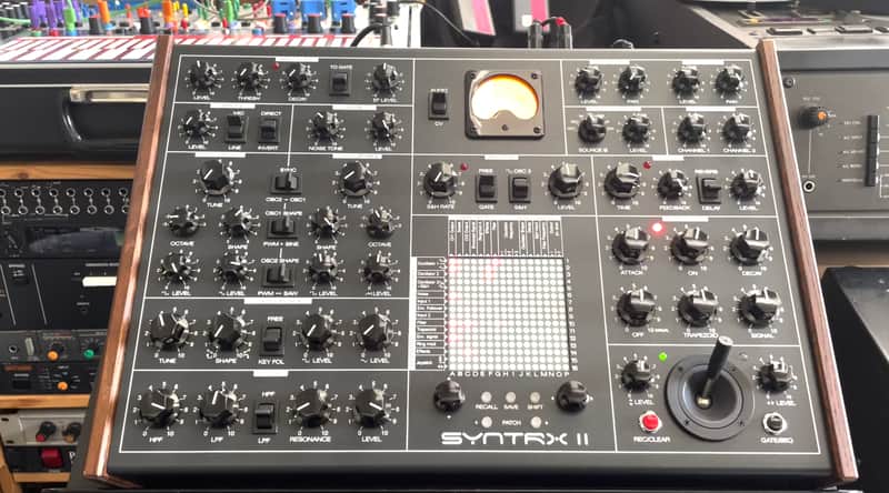 Erica Synths SYNTRX II Desktop Analog Synthesizer 2023 - Present - Black image 1