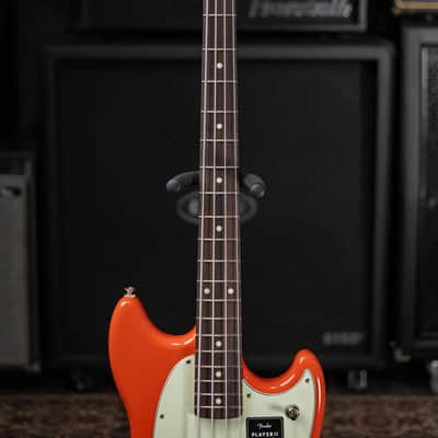 Fender Player II Mustang Bass PJ - Rallye Orange image 5