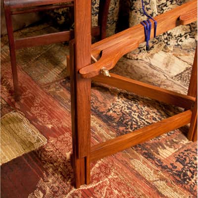 Roosebeck DHST Hammered Fully Adjustable Dulcimer Stand - Sheesham image 3
