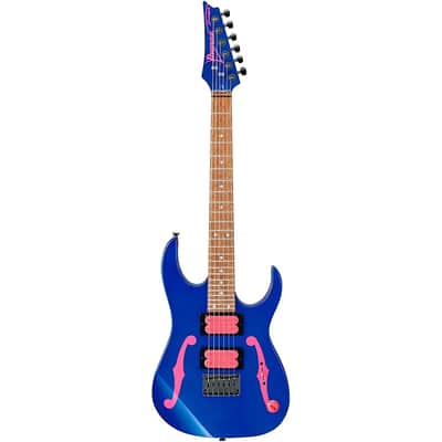 Ibanez PGMM11-JB Paul Gilbert Signature miKro 6-String Solid Body Electric Guitar with Jatoba Fretboard, Right-Handed, Jewel Blue image 2