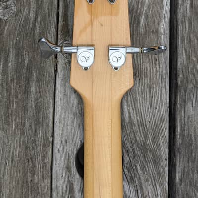 Lefty 1983 Quest by Vantage travel bass 25" trans cherry - Made in Japan image 13