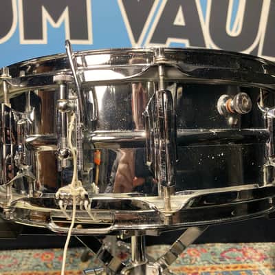 Premier - 14 × 5″ PD6021 8-Lug Metal Snare Drum 1974 image 5