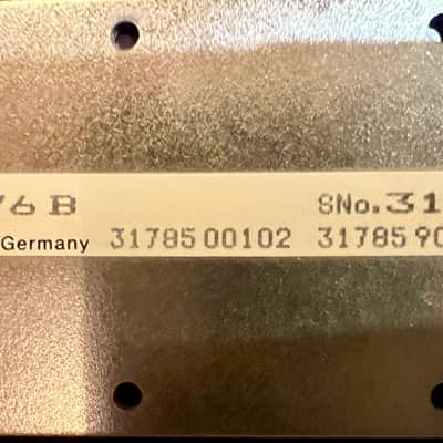 NEUMANN V476 B PAIR 85/86 (Consecutive Serial Numbers) - All Original and Fully Tested image 5
