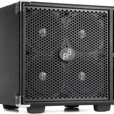Phil Jones Bass Compact 4 4 x 5-inch 400-watt Bass Cabinet - Black image 2