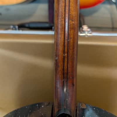 Tenor Pot Frying Pan Tenor Banjo Pre War Depression Era Original Playable Folk Art Vintage Early Century image 20