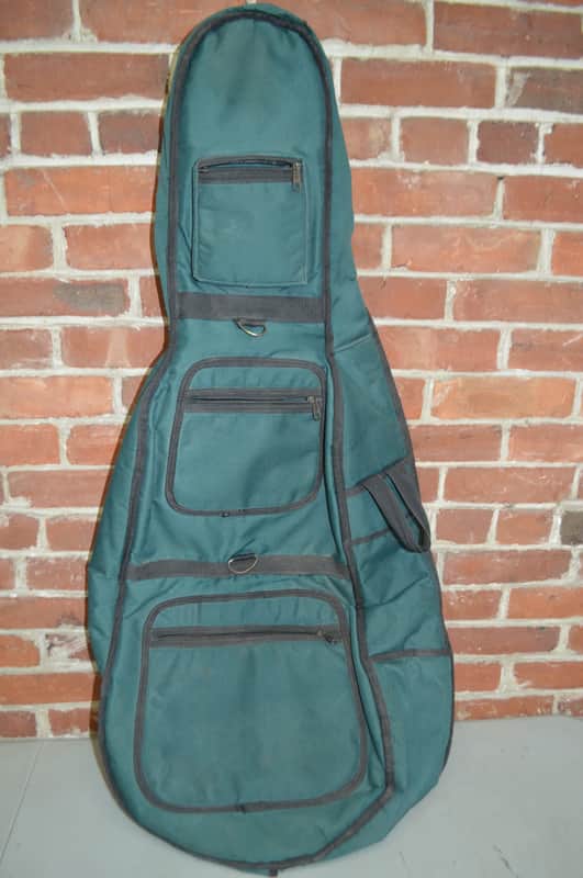 Unknown brand 1/2 sized cello gigbag, good zipper with pockets for bow and accessories image 1