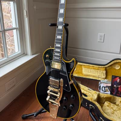 2025 Epiphone Joe Bonamassa ‘59 Les Paul Custom Bigsby - Antique Ebony image 4