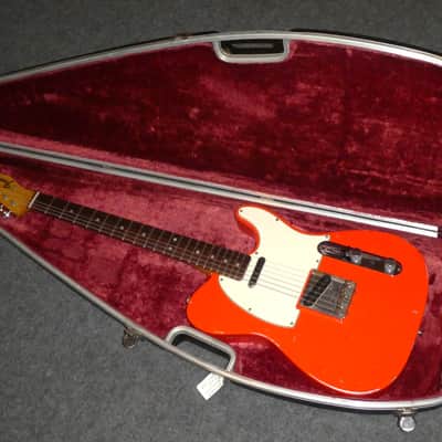 Fender Telecaster 1967 - Fiesta red refin image 1
