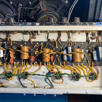 1966 Fender Vibrolux Reverb collector condition original image 19