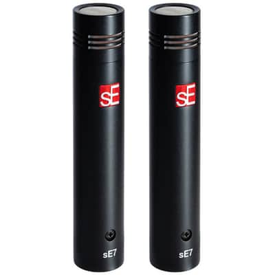 sE Electronics sE7 SP Small Diaphragm Microphones (Stereo Pair) image 2