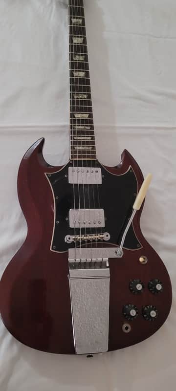 Gibson SG Standard "Large Guard" with Maestro Vibrola - 1968 image 1