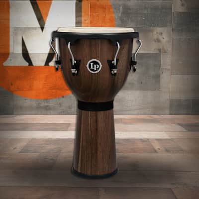 Latin Percussion LP Aspire 12 1/2" Djembe Walnut Black (LPA632-SW) image 1