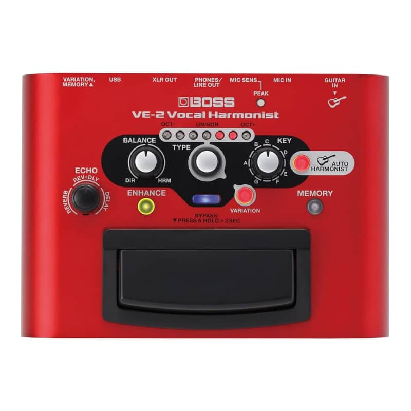 Boss VE-2 Vocal Harmonist Effects Processor image 1