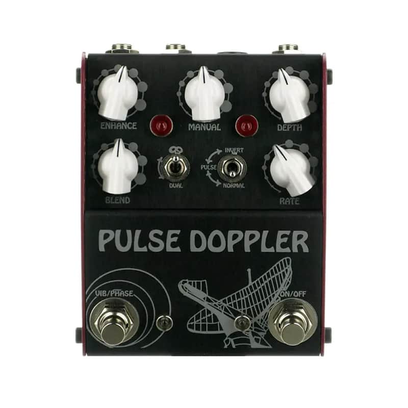 ThorpyFX Pulse Doppler Analog Phaser + Vibrato + Tremolo Pedal image 1