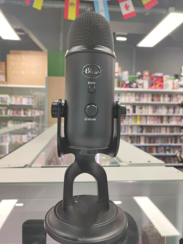 Blue Yeti Multipattern USB Microphone 2010s - Black/Silver image 1