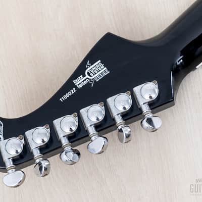 2011 Washburn Custom Shop Limited Edition Paul Stanley PSV 2200 Cracked Mirror Flying V, Near-Mint w/ Case image 5