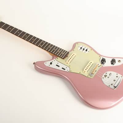 Fender Custom Shop 1964 Jaguar Journeyman Relic 3A Rosewood Fingerboard Faded Aged Burgundy Mist Metallic CZ585064 image 11