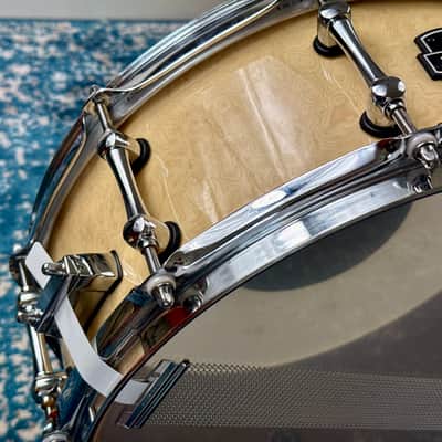 14” x 5.5” MAPLE/WALNUT HYBRID Mapex ARMORY The PEACEMAKER Snare Drum image 4