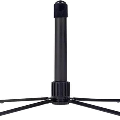 Portable Foldable Flute Stand - Metal Base, 4-Leg Stand for Flute & Piccolo image 1