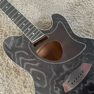 Ibanez Talman Acoustic Electric Guitar, Mahogany Plywood Top Body, Rosewood Fingerboard Neck image 3