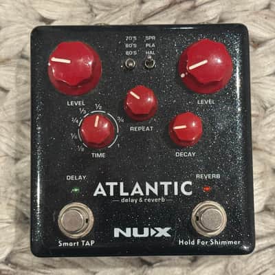 NuX NDR-5 Atlantic Delay/Reverb - Black/Red image 2